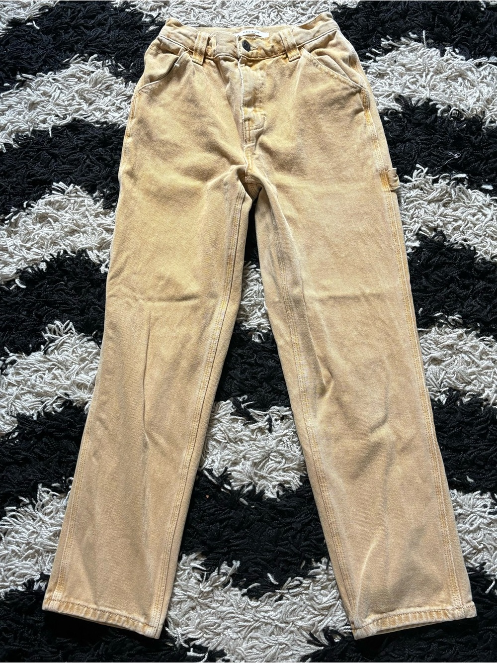 Pacsun Streetwear Yellow Cargo Pants